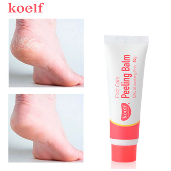 Petitfee & Koelf Peeling Balm - Пилинг-бальзам для грубой кожи ног, рук и локтей - 5