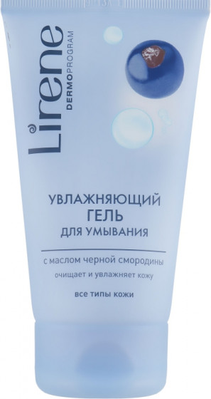 Lirene Dermo Program Gel - Увлажняющий гель с маслом чёрной смородины