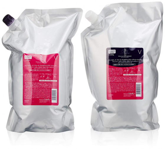 Milbon Deesse's Neu Due Velour Luxe Shampoo - Шампунь для жестких и окрашенных волос