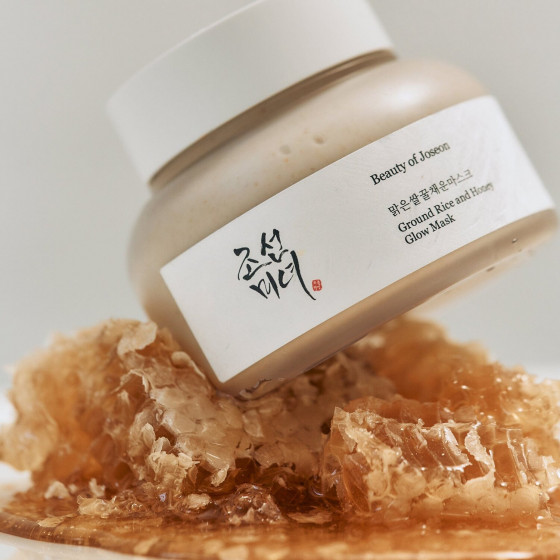 Beauty of Joseon Ground Rice and Honey Glow Mask - Осветляющая и очищающая маска для лица на основе рисовых отрубей и рисовой воды - 1