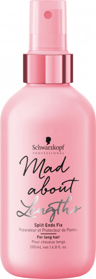 Schwarzkopf Professional Mad About Lengths Split Ends Fix - Двухфазный спрей для сухих и посеченных длинных волос