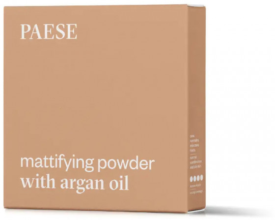 Paese Argan Oil Pressed Powder - Компактная матовая пудра с аргановым маслом - 2