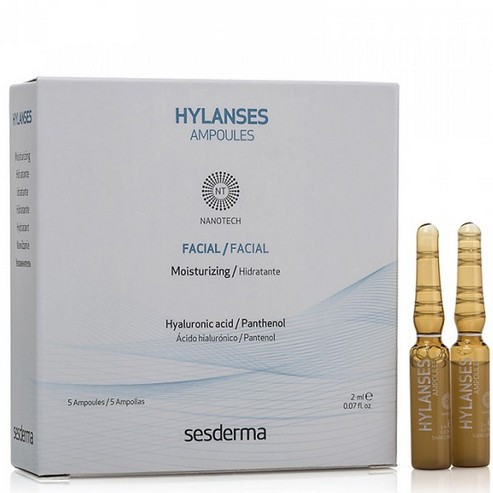 Sesderma Hylanses Ampoules - Ампулы для обезвоженной и увядающей кожи