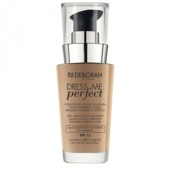 Deborah Dress Me Perfect SPF 15 - Легкая тональная основа для лица