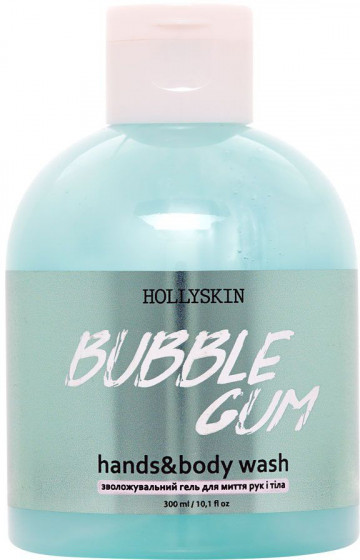 Hollyskin Hands & Body Wash "Bubble Gum" - Увлажняющий гель для мытья рук и тела