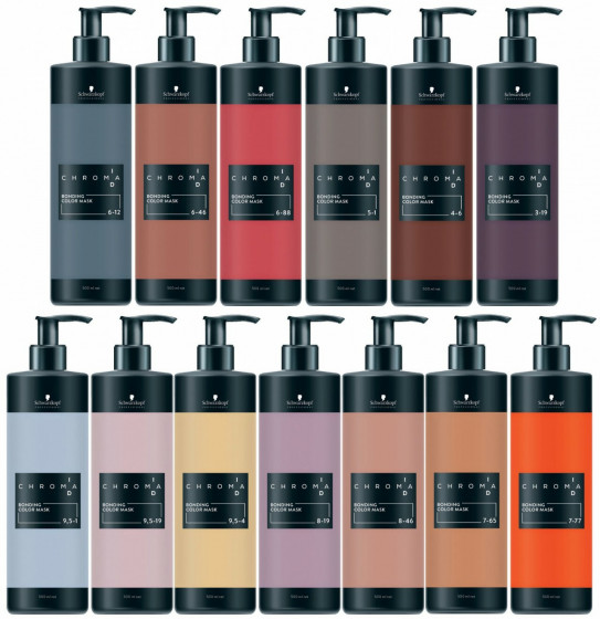 Schwarzkopf Professional Chroma ID Bonding Color Mask - Тонирующая бондинг-маска для волос - 3