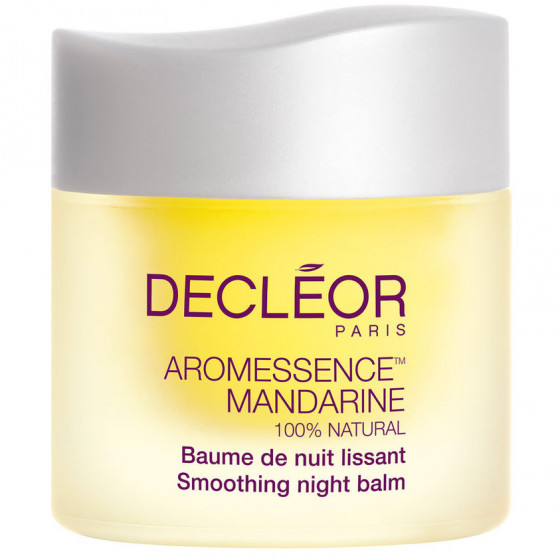 Decleor Aromessence Mandarine Smoothing Night Balm - Разглаживающий ночной бальзам для коррекции морщин и сияния кожи лица