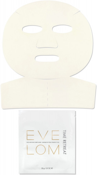Eve Lom Time Retreat Sheet Mask - Маска-саше для лица - 4