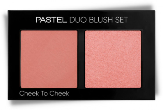 Pastel Profashion Cheek To Cheek Duo Blush Set - Палетка румян