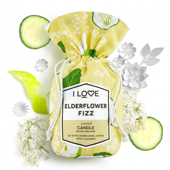 I Love Elderflower Fizz Scented Candle - Ароматическая свеча "Коктейль из бузины" - 2