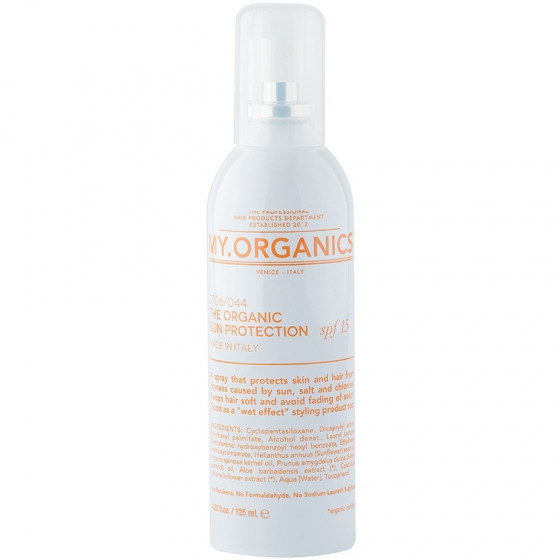 My.Organics My.Tan Spray Hair&Body - Спрей с защитой от солнца SPF-15 для волос и тела