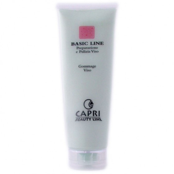 Capri Beauty Line Basic Line Facial Gommage - Гоммаж для аккуратной и эффективной очистки кожи от омертвевших тканей, предотвращает жирный блеск