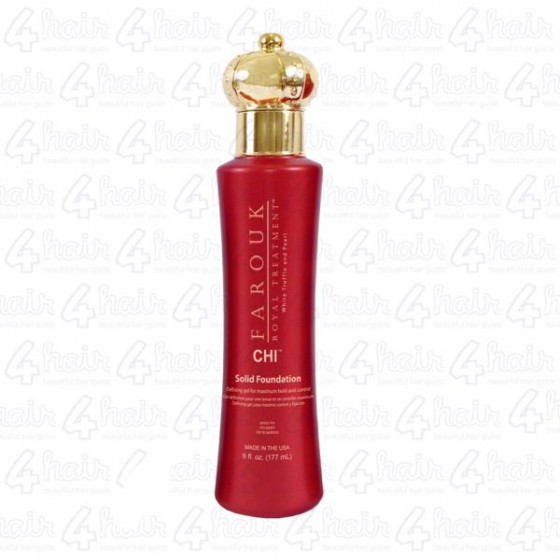 Chi Farouk Royal Treatment Solid Foundation Hold Gel - Гель для укладки волос сильной фиксации