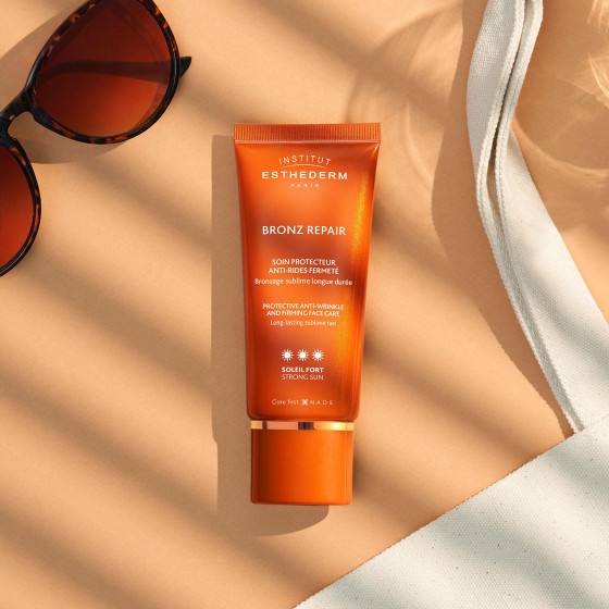 Institut Esthederm Adaptasun Face Cream Strong Sun - Защитный крем для лица от чрезмерного солнечного излучения - 2