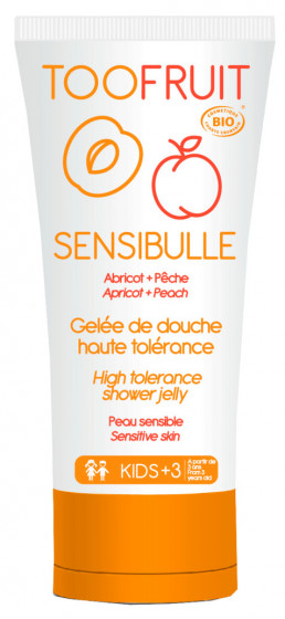 Toofruit Sensibulle Shower Jelly - Гель для душа "Персик и Абрикос"