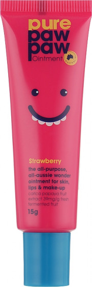 Pure Paw Paw Ointment Strawberry - Восстанавливающий бальзам Клубничный смузи