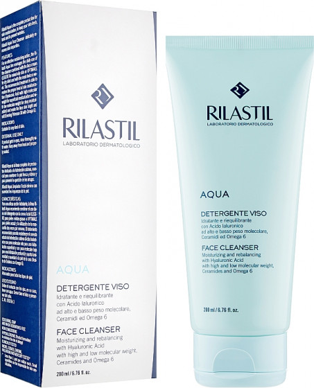 Rilastil Aqua Face Cleanser - Деликатный очищающий гель для лица - 1