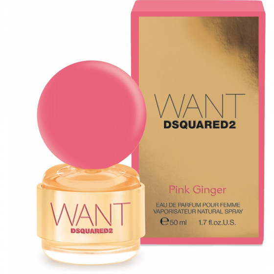 Dsquared2 Want Pink Ginger - Парфюмированная вода