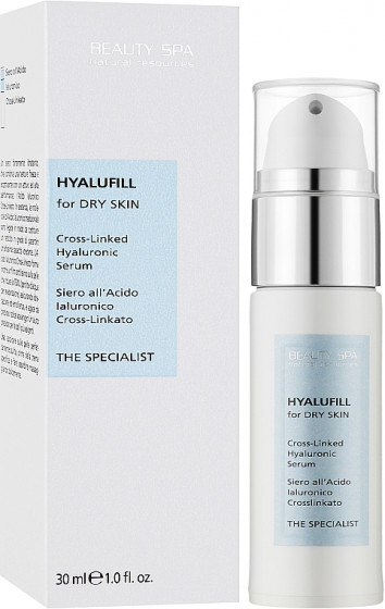 Beauty Spa Hyalufill Serum - Гиалуроновая сыворотка для сухой кожи лица и области вокруг глаз - 1