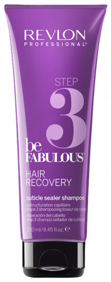 Revlon Professional Be Fabulous Hair Recovery Cuticle Sealer Shampoo Step 3 - Шампунь для закрытия кутикулы Шаг 3