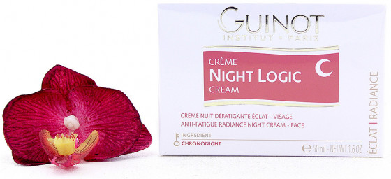 Guinot Night Logic Cream - Освежающий ночной крем для сияния кожи - 3