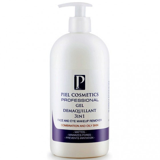 Piel Youth Defense Gel Demaquillant 3in1 Face And Eye Makeup Remover - Гель для снятия макияжа для нормальной и комбинированной кожи