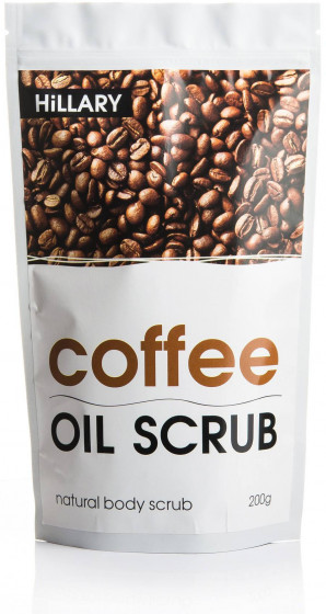 Hillary Coffee Oil Scrub - Кофейный скраб для тела