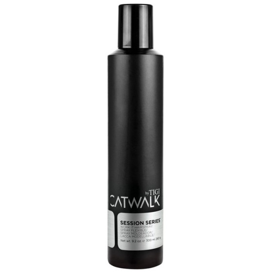 Tigi Catwalk Session Series Work It Hairspray - Лак для волос умеренной фиксации