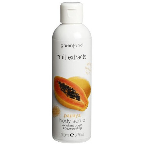 Greenland Fruit Extracts Body Scrub Papaya - Скраб для тела Папайя