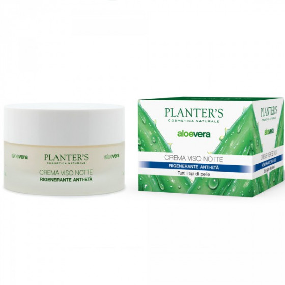 Planter's Aloe Vera Night Face Cream Regenerating Anti-Age - Ночной восстанавливающий крем для лица