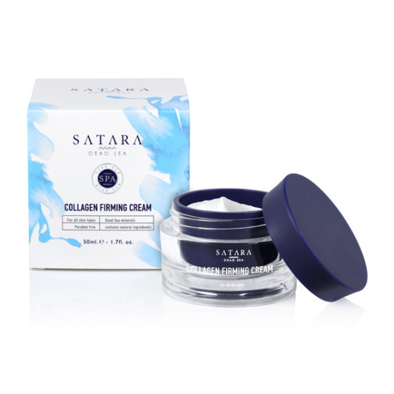 Satara Dead Sea Collagen Firming Cream SPF25 - Крем-лифтинг с коллагеном и минералами - 2