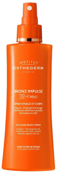Institut Esthederm Bronz Impulse Face and Body Spray - Спрей для подготовки кожи к активному воздействию солнца