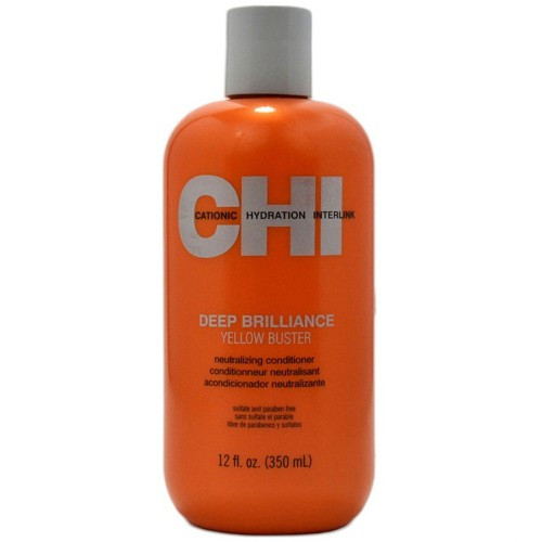 CHI Deep Brilliance Yellow Buster Neutralizing Conditioner - Кондиционер для волос нейтрализующий желтизну