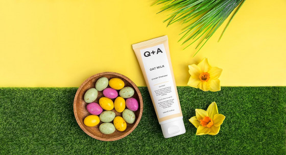 Q+A Oat Milk Cream Cleanser - Очищающее средство с овсяным молочком - 4