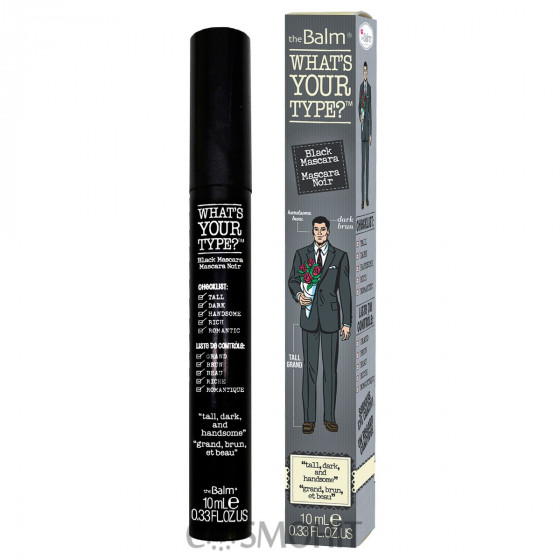 TheBalm What's Your Type Mascara Tall Dark and Handsome - Тушь для ресниц удлиняющая