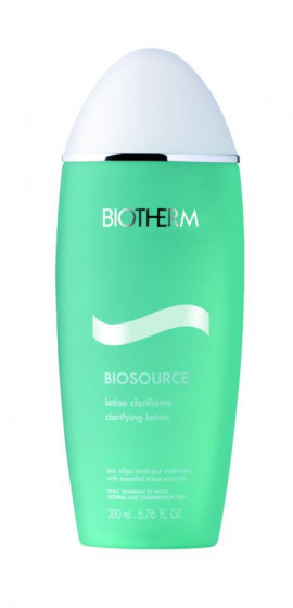 Biotherm Biosource Clarifying Lotion - Лосьон для лица освежающий, тонизирующий для нормальной и комбинированной кожи