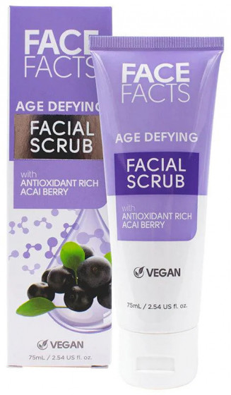 Face Facts Age Defying Facial Scrub - Антивозрастной скраб для лица