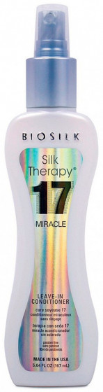 Chi BioSilk Silk & Treat Silk Therapy 17 Miracle Leave-In Conditioner - Несмываемый кондиционер "Шелковая терапия"