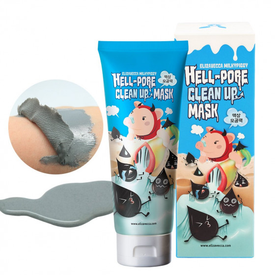 Elizavecca Hell Pore Clean Up Mask - Маска для очищения пор - 3