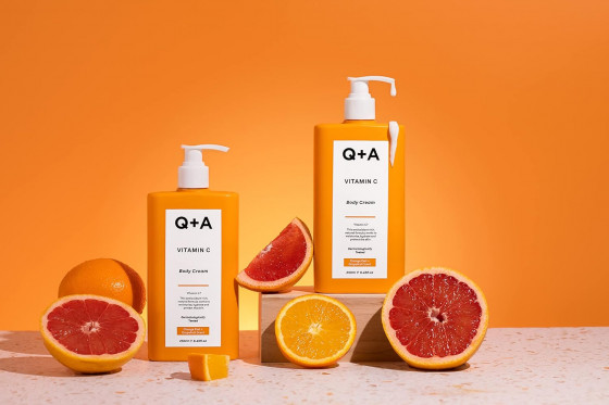 Q+A Vitamin C Body Cream - Крем для тела с витамином C - 4