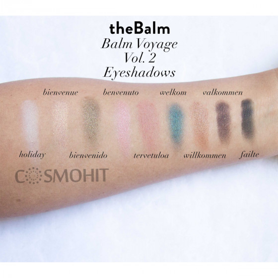 TheBalm Palettes Balm Voyage Vol. 2 Face Palette - Палетка для макияжа - 3