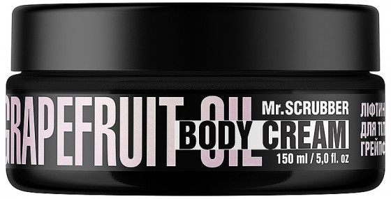 Mr.Scrubber Body Couture Grapefruit Oil Body Cream - Лифтинг крем для тела с грейпфрутовым маслом