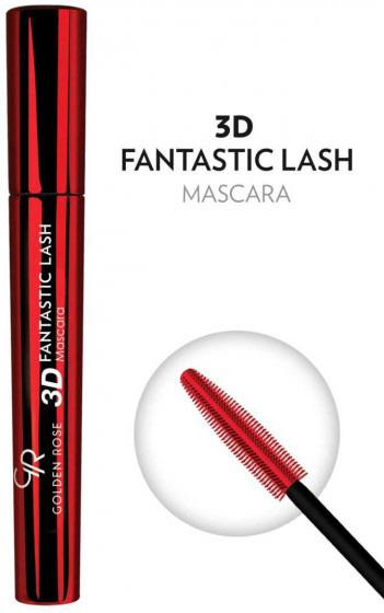 Golden Rose 3D Fantastic Lash Mascara - Тушь для ресниц - 2