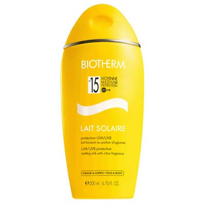 Biotherm Lait Corps Solaire - Молочко для тела солнцезащитное SPF 15