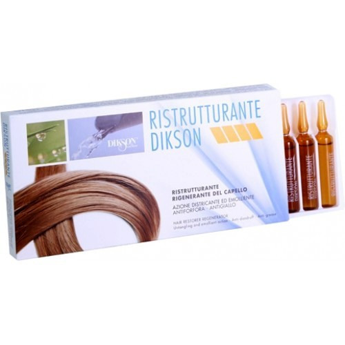 Dikson Ristrutturante - Восстанавливающий комплекс мгновенного действия для очень сухих и поврежденных волос - 1
