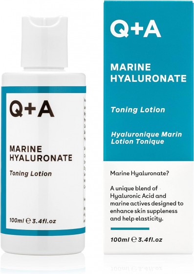 Q+A Marine Hyaluronate Toning Lotion - Тонизирующий лосьон с гиалуроновой кислотой - 1