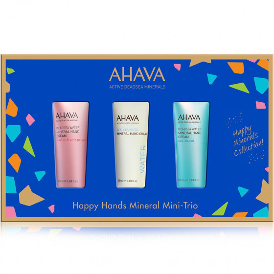 Ahava Happy Hands Collection 2016 - Набор для рук Мини Трио