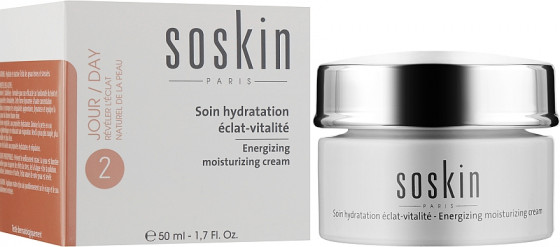 Soskin Energizing Moisturizing Cream - Увлажняющий крем для лица "Энергия жизни" с витамином С - 1