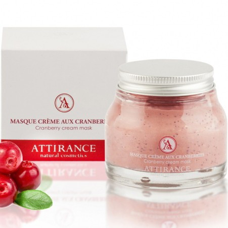 Attirance Cranberry Line Cream Mask - Маска для лица Клюква