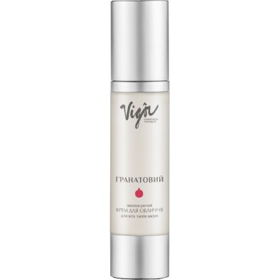 Vigor Cosmetique Naturelle 50 мл - Увлажняющий крем для лица Гранатовый